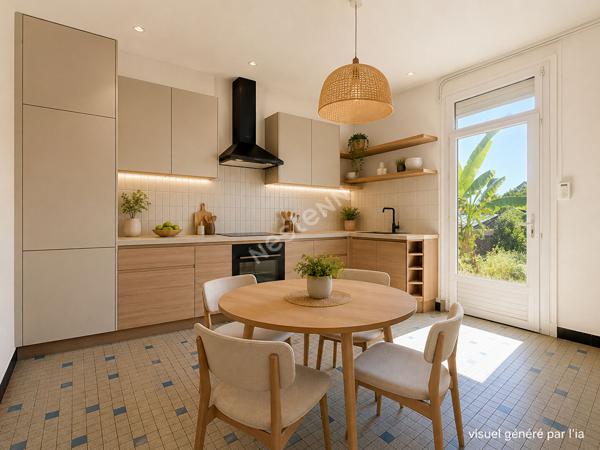 Au coeur du quartier de la Perverie, maison de 118m² au sol avec Jardin