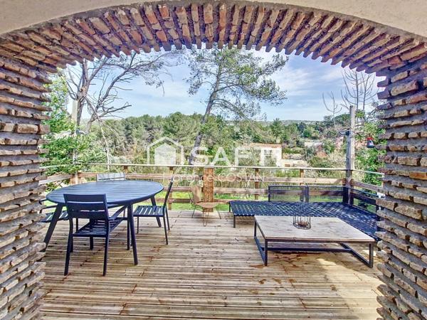 Maison de plain pied de 120 m² avec vue panoramique sur la Sainte Baume