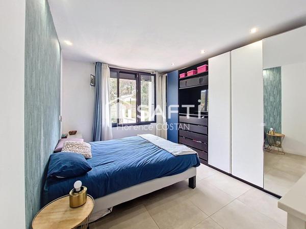 Maison de plain pied de 120 m² avec vue panoramique sur la Sainte Baume