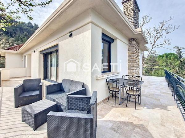 Maison de plain pied de 120 m² avec vue panoramique sur la Sainte Baume