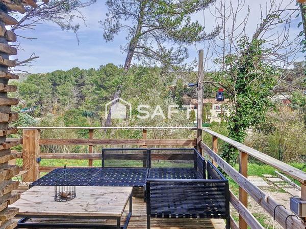 Maison de plain pied de 120 m² avec vue panoramique sur la Sainte Baume