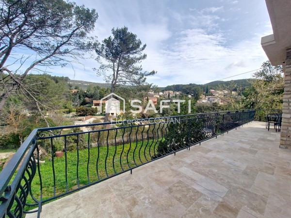 Maison de plain pied de 120 m² avec vue panoramique sur la Sainte Baume