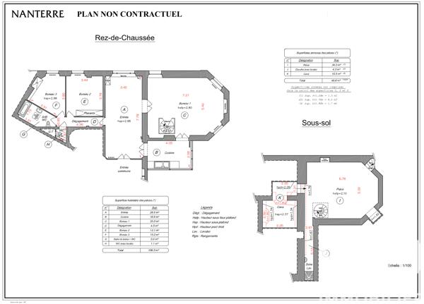 Appartement à vendre 4 pièces 106,3 m² Nanterre