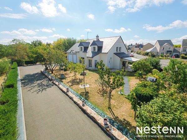 Maison vie de plain pied, 4 chambres, 3 garages - Andard