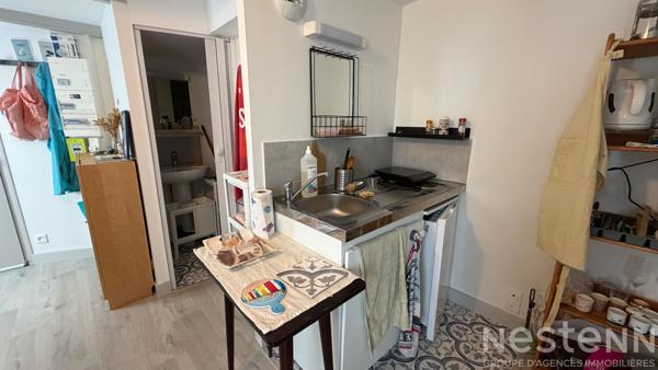 QUIBERON - Appartement rénové à vendre de 18 m² en plein centre-ville !