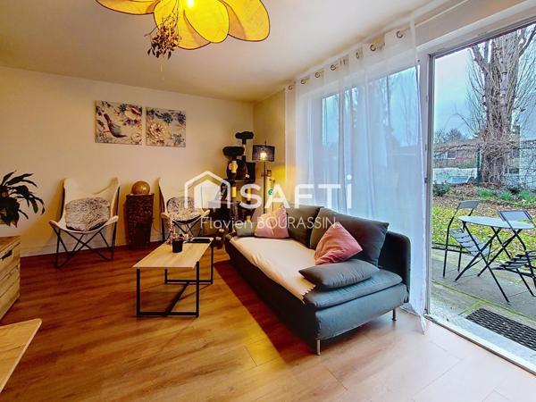 REZ-DE-JARDIN - 2 PIÈCES - 51M²