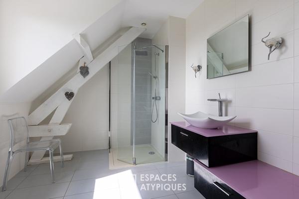 Maison avec sa piscine et sa vue imprenable