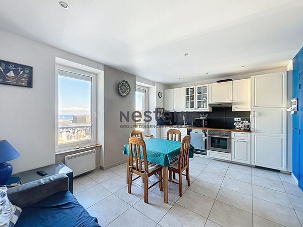 Vue mer et beau potentiel au coeur de Lion sur Mer