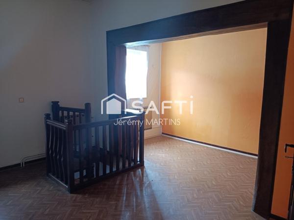 Bel appartement T3 de 103m² avec caves et jardin