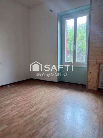 Bel appartement T3 de 103m² avec caves et jardin