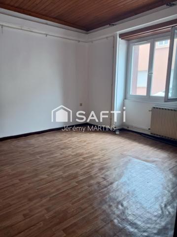 Bel appartement T3 de 103m² avec caves et jardin