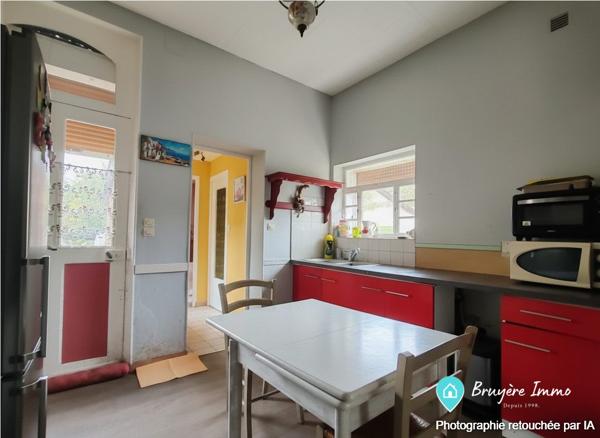 Maison ancienne à vendre, 7 pièces - Saint-Michel 02830