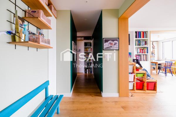 Appartement familial rénové avec vue dégagée