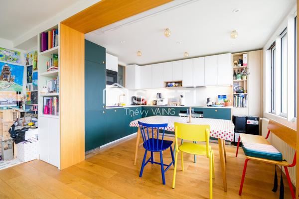 Appartement familial rénové avec vue dégagée