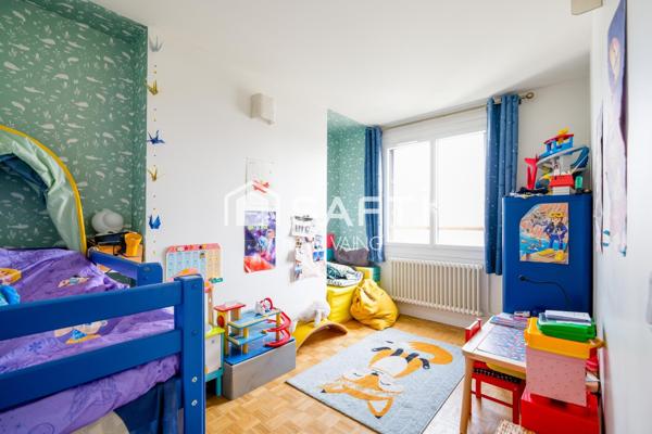 Appartement familial rénové avec vue dégagée