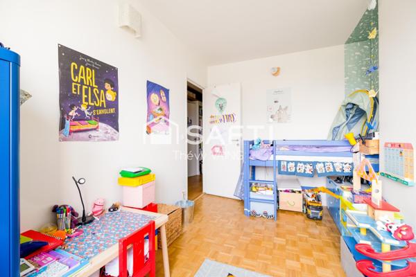 Appartement familial rénové avec vue dégagée