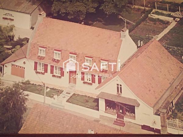 Superbe maison de caractère avec local et appartement annéxés