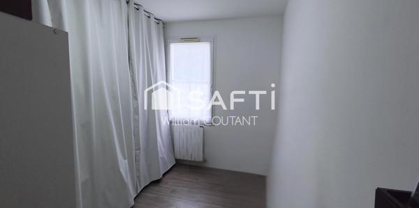 Maison de 88m2 de plain pied, trois chambres, quartier la Brossardière.