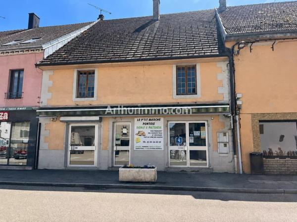 Vente                                                      Fonds de commerce
                        
                                                            à Pont-de-Poitte