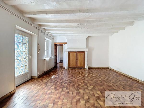 Maison à vendre 3 pièces avec jardin, proche centre ville, MONTVAL-SUR-LOIR (72)