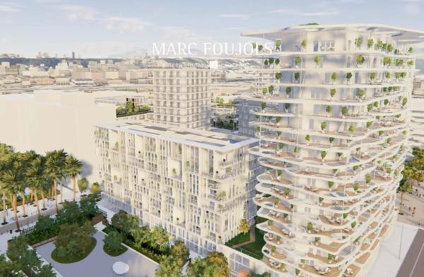 06 Nice – Programme neuf 3 pièces, terrasse de 42,73 et parking
