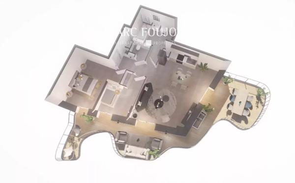 06 Nice – Programme neuf 3 pièces, terrasse de 42,73 et parking