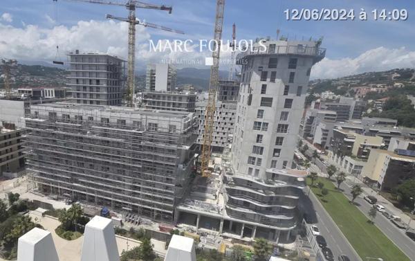 06 Nice – Programme neuf 3 pièces, terrasse de 42,73 et parking