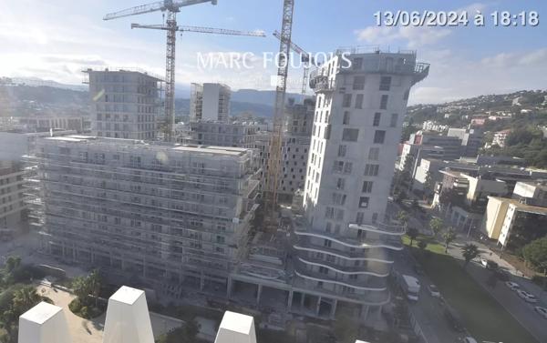 06 Nice – Programme neuf 3 pièces, terrasse de 42,73 et parking