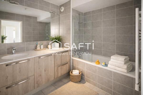 T3 + 2 places de parking + terrasse