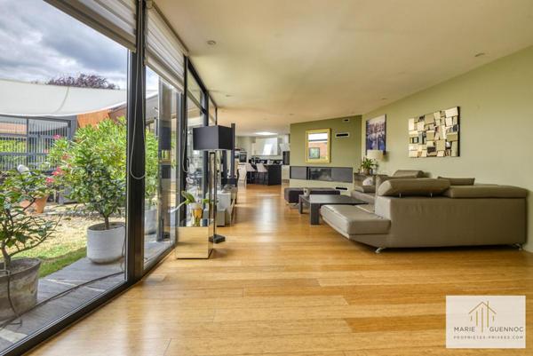 Villa d'architecte de plain-pied idéalement située aux Sorinières