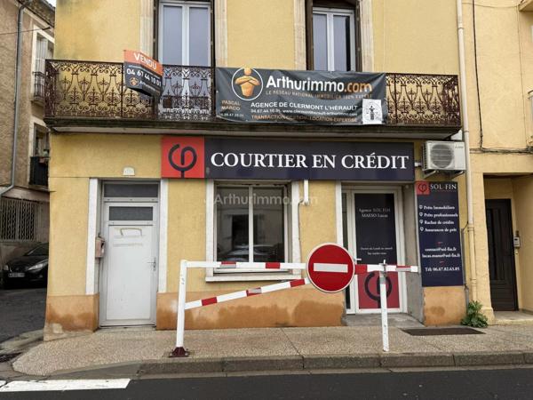 Location Bureau 3 pièces 45 m2 à Clermont-l'Hérault