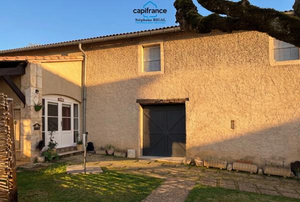 Maison à vendre 7 pièces PUY L'EVEQUE (46) Maison  + maison d'amis + grange sur terrain de 953m2