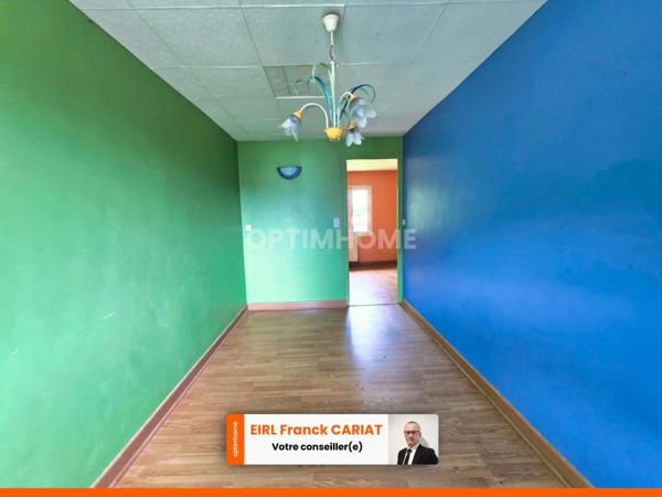 MAISON DE 117 M² AVEC UNE DÉPENDANCE, L’ENSEMBLE SUR 818 M² DE TERRAIN CLOS.