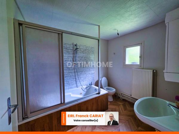 MAISON DE 117 M² AVEC UNE DÉPENDANCE, L’ENSEMBLE SUR 818 M² DE TERRAIN CLOS.