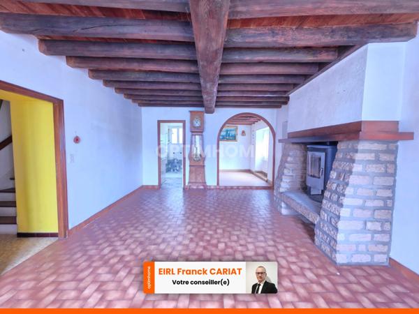 MAISON DE 117 M² AVEC UNE DÉPENDANCE, L’ENSEMBLE SUR 818 M² DE TERRAIN CLOS.