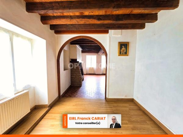 MAISON DE 117 M² AVEC UNE DÉPENDANCE, L’ENSEMBLE SUR 818 M² DE TERRAIN CLOS.