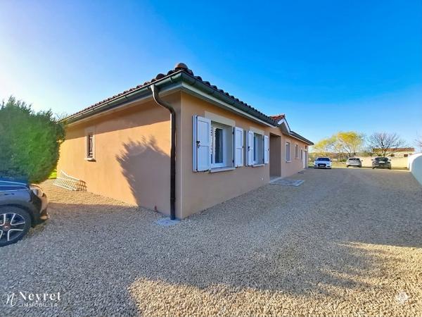 Rare !!! Maison de plain pied de 130 m² sur 1500 m² de terrain, 5 chambres
