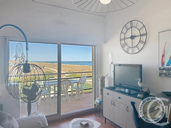 Appartement F3 à vendre  3 pièces - 34,21 m 2   LE BARCARES  - 66