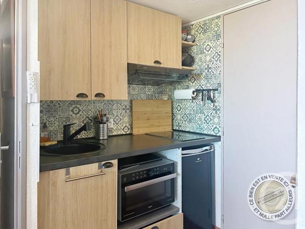 Appartement F3 à vendre  3 pièces - 34,21 m 2   LE BARCARES  - 66