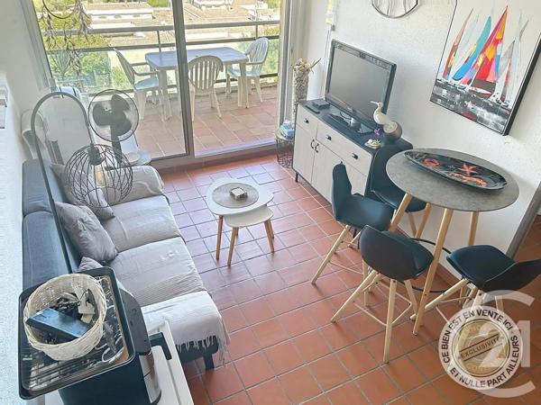 Appartement F3 à vendre  3 pièces - 34,21 m 2   LE BARCARES  - 66
