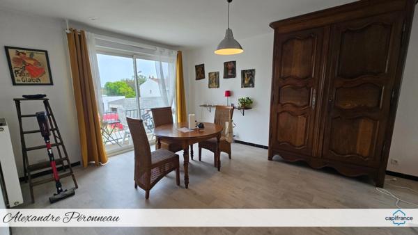 Appartement Duplex T3 avec terrasse, grand jardin privatif 100 m² et garage – petite copropriété sans charges