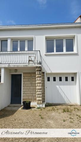 Appartement Duplex T3 avec terrasse, grand jardin privatif 100 m² et garage – petite copropriété sans charges