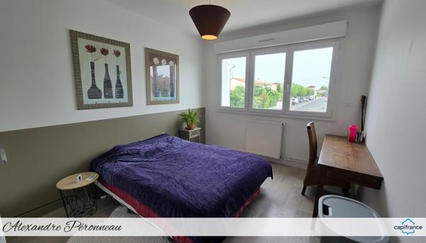 Appartement Duplex T3 avec terrasse, grand jardin privatif 100 m² et garage – petite copropriété sans charges