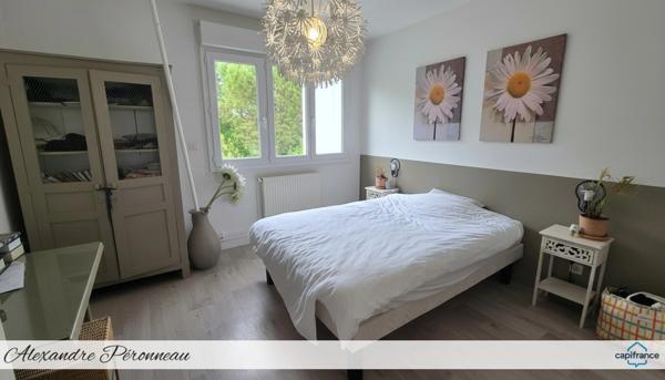 Appartement Duplex T3 avec terrasse, grand jardin privatif 100 m² et garage – petite copropriété sans charges