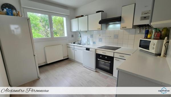Appartement Duplex T3 avec terrasse, grand jardin privatif 100 m² et garage – petite copropriété sans charges