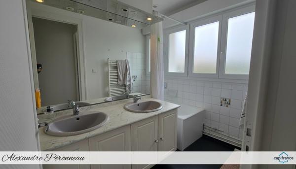 Appartement Duplex T3 avec terrasse, grand jardin privatif 100 m² et garage – petite copropriété sans charges