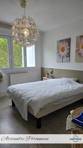 Appartement Duplex T3 avec terrasse, grand jardin privatif 100 m² et garage – petite copropriété sans charges