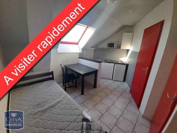 Appartement à louer 1 pièce 14.3m²