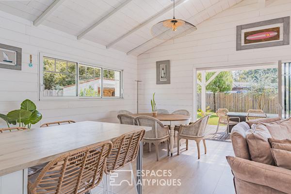 Villa contemporaine aux airs de vacances