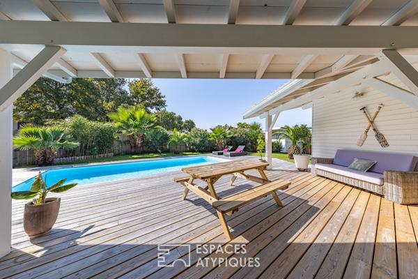 Villa contemporaine aux airs de vacances